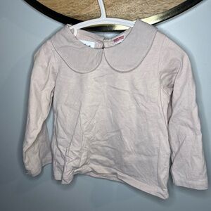 Zara Blush Pink Long Sleeve Kids Top